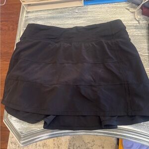 Black Athletic Skort